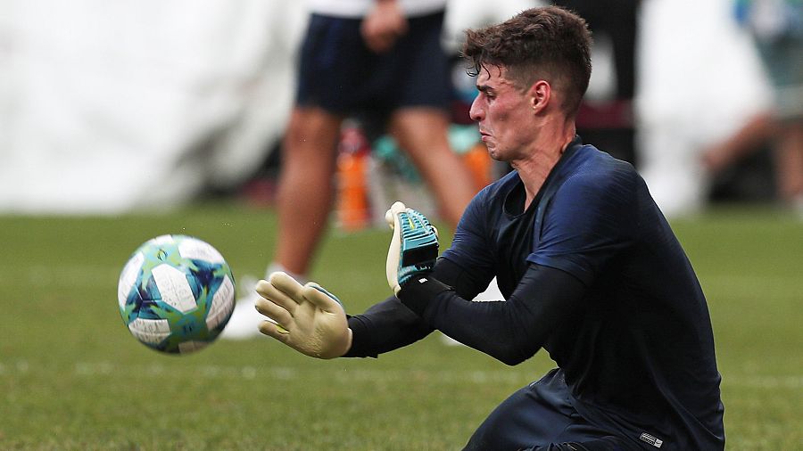 UEFA Super Cup - Chelsea FC training