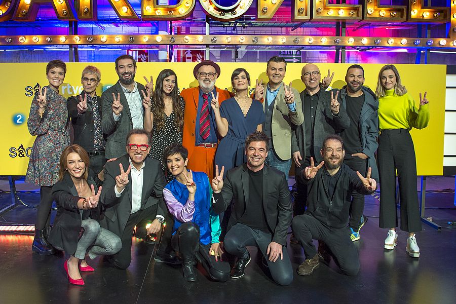 Los rostros conocidos de La 2 arropan el estreno de 'Sánchez y Carbonell'