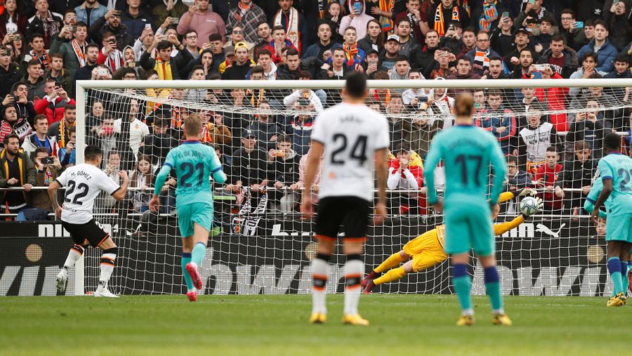 Ter Stegen para el penalti