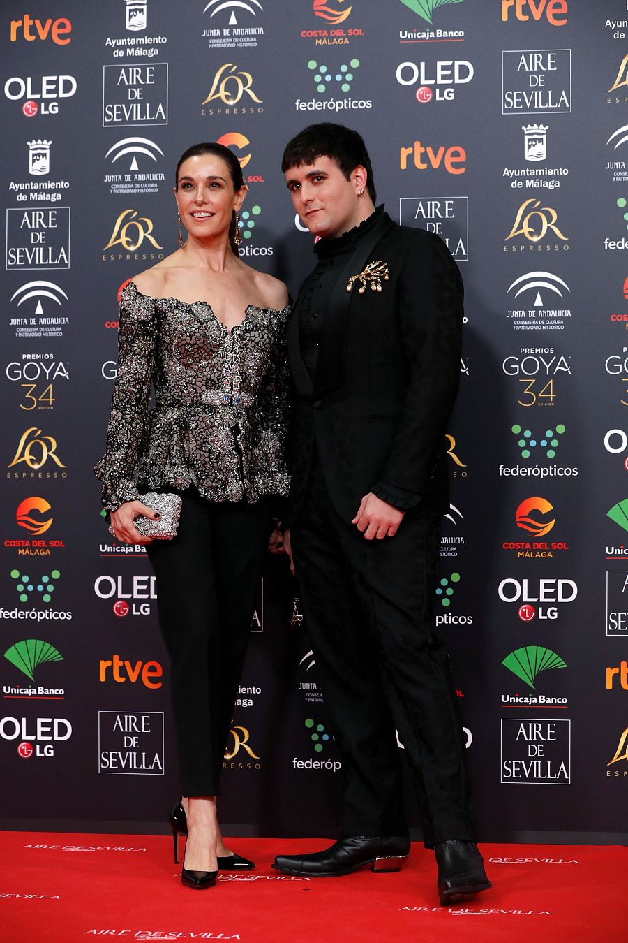 Premios Goya 2020: Raquel Sanchez Silva y Palomo Spain