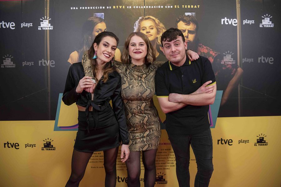 Júlia Bonjoch, Elisabet Casanovas y Artur Busquets, protagonistas de DRAMA en Playz