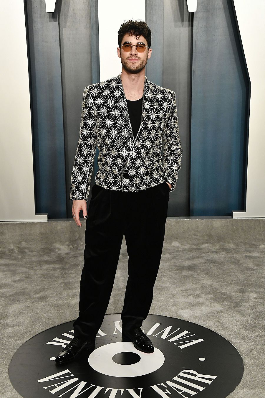 Darren Criss en la fiesta Vanity Fair de los Oscar