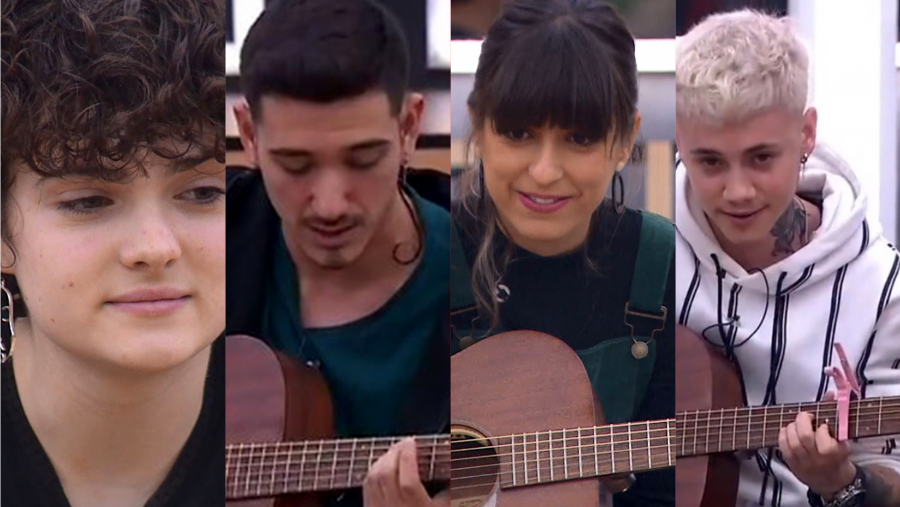 Anne, Bruno, Maialen y Hugo sacarán una canción propia mientras están en OT