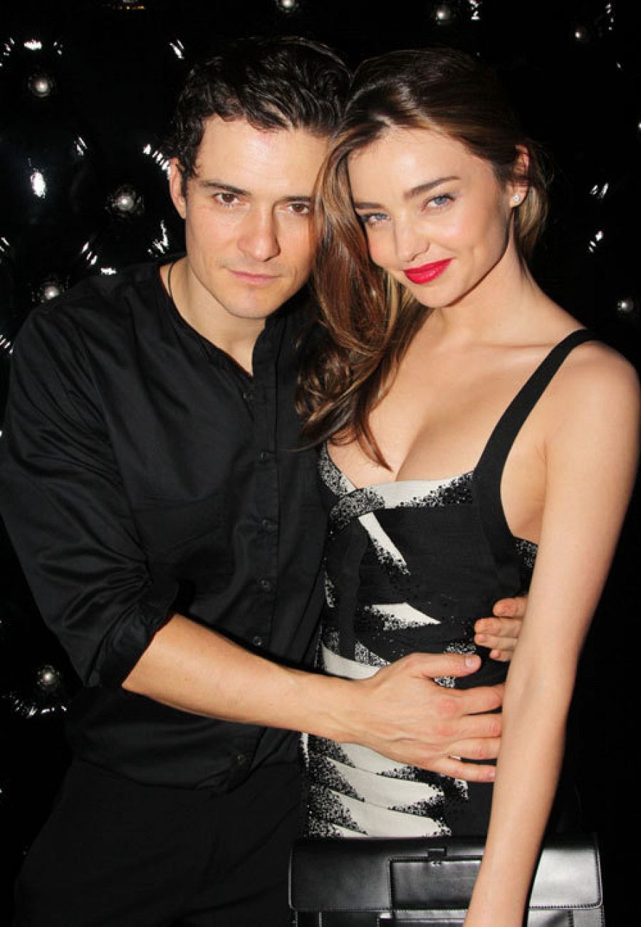 Orlando Bloom y Miranda Kerr