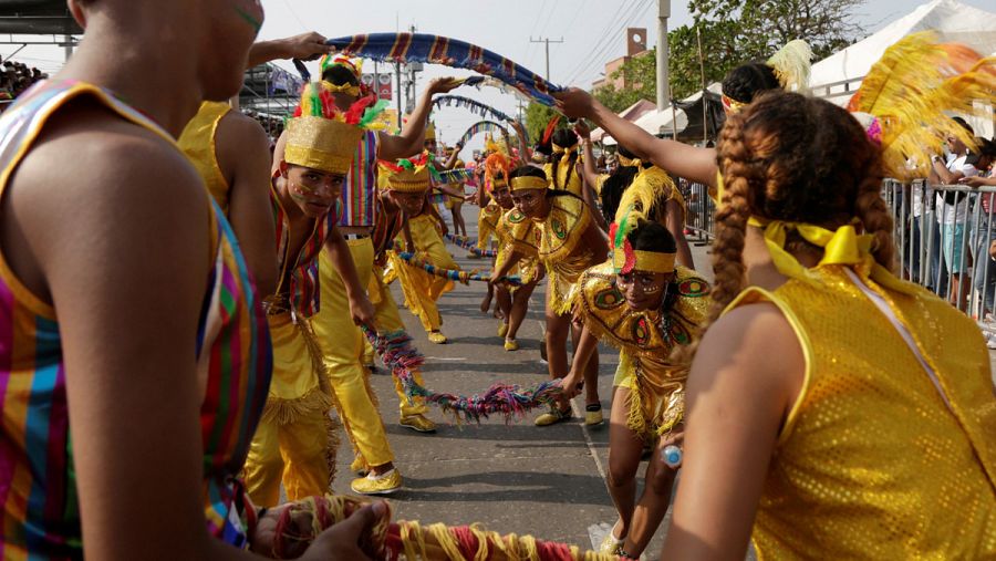 La Gran Parada de Tradición durante el segundo día del Carnaval de Barranquilla (03/03/2019)