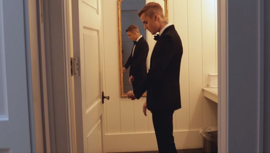 Justin Bieber preparándose para su boda con Hailey Baldwin