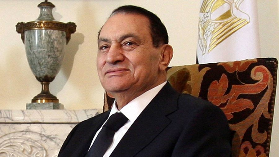 El expresidente egipcio Hosni Mubarak, en una imagen de archivo