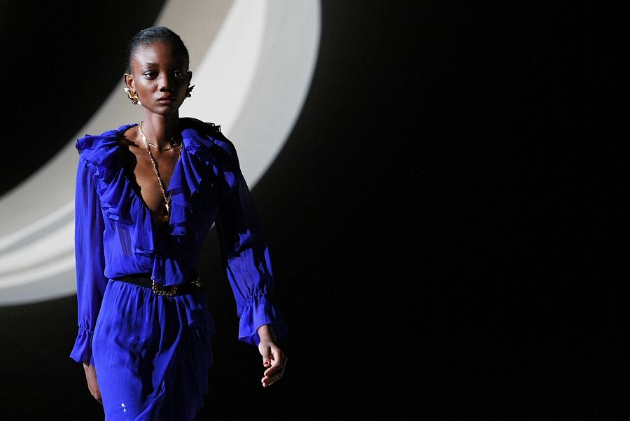 Desfile de Saint Laurent