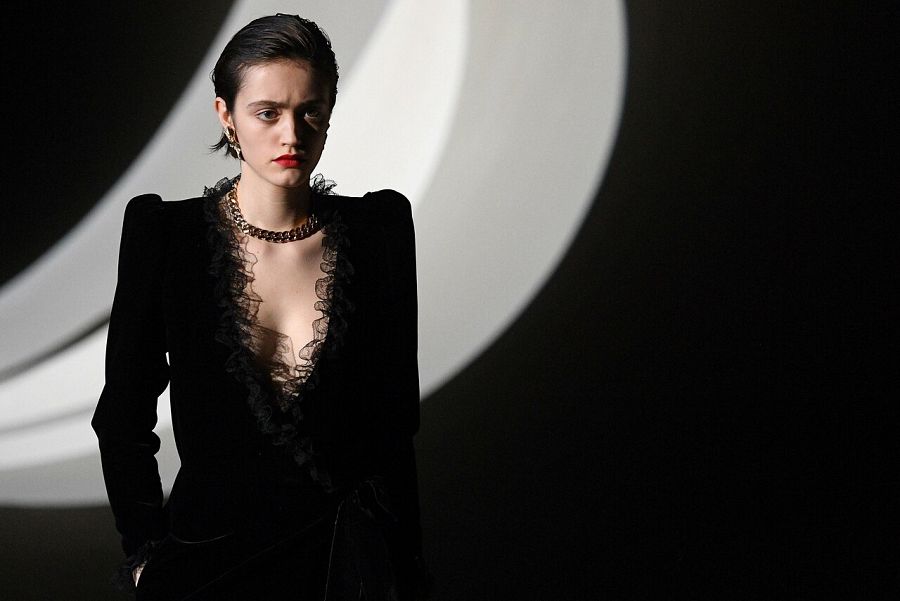 Desfile de Saint Laurent