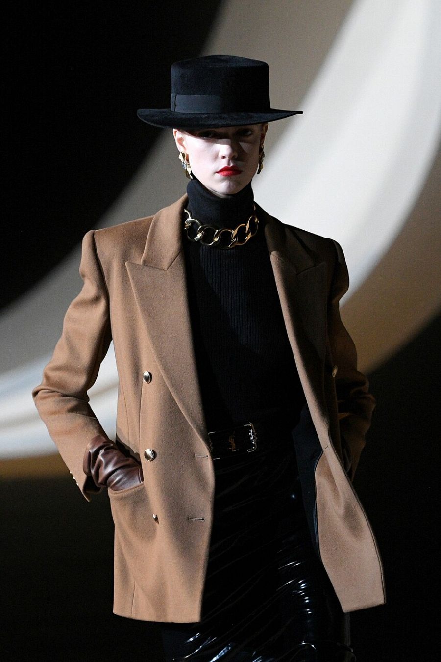 Desfile de Saint Laurent