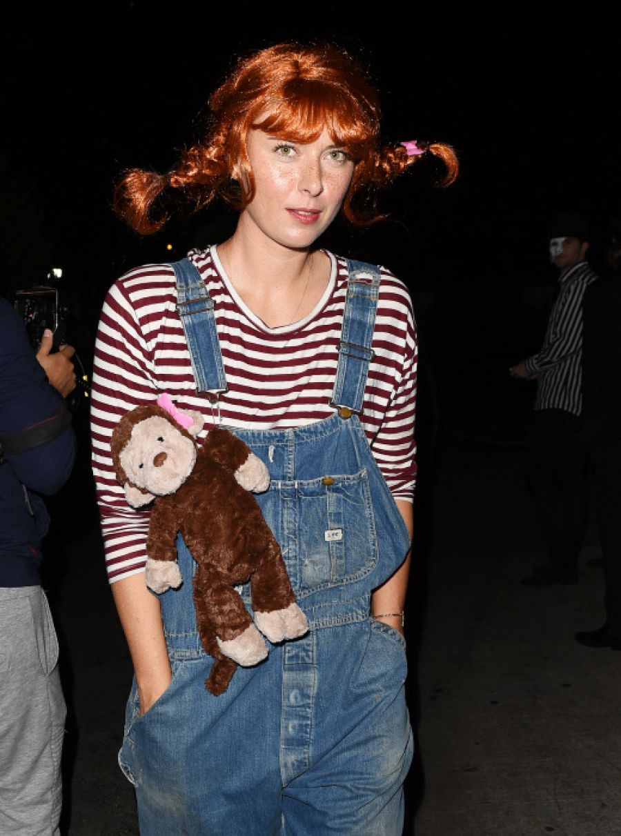 Maria Sharapova como Pippi Calzaslargas.