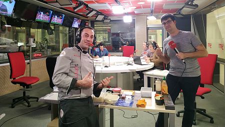 Alberto Mastromatteo nos ha enseñado a hacer sushi en directo.