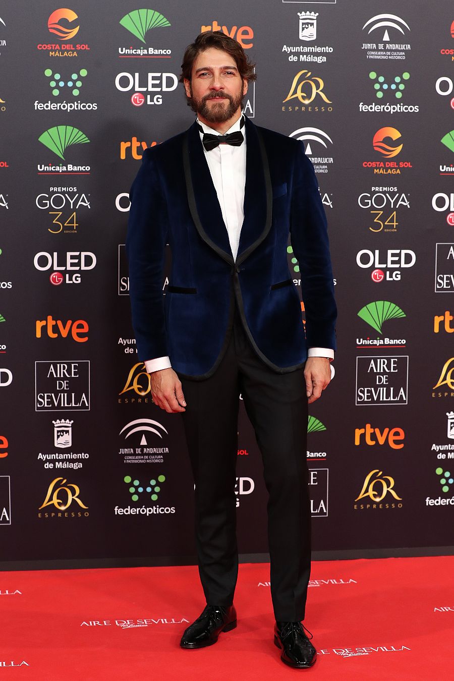 Félix Gómez en los Premios Goya 2020