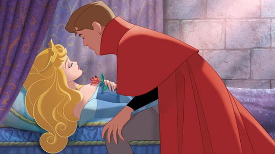 El beso de La bella durmiente