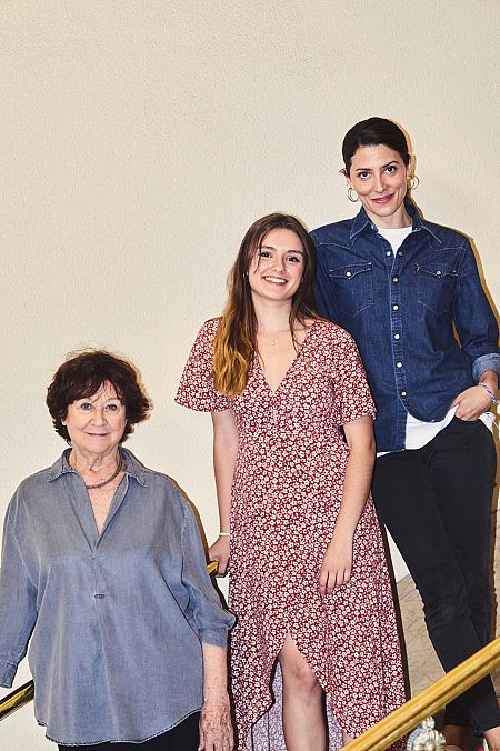 Julieta Serrano, Helena Esquerro y Bárbara Lennie, actrices y 'Mujeres en La 2'