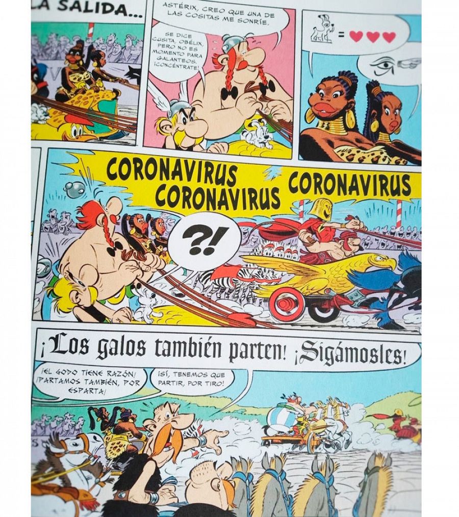 Asterix Y Obelix Ya Se Enfrentaron A Coronavirus En 2017 Rtve Es