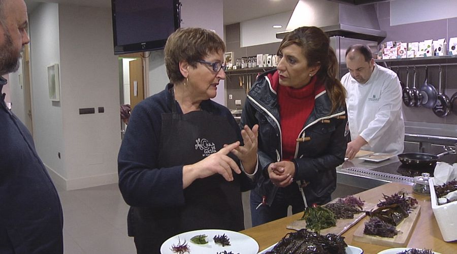 Algas, ricas en sodio y hierro