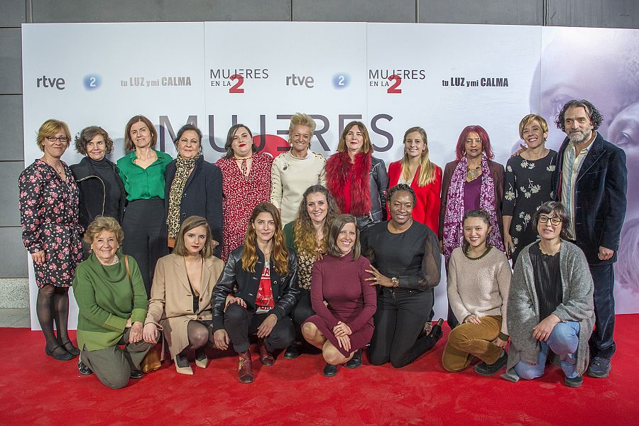 Presentación de 'Mujeres en La 2' en la semana del 8-M