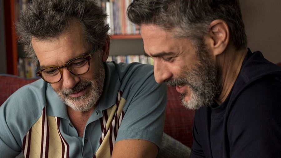 Sbaraglia y Antonio Banderas en una imagen de 'Dolor y Gloria'