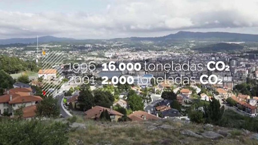 Pontevedra ha reducido dos tercios las emisiones de CO2