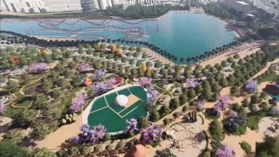 Proyecto de la futura ciudad de Shenzhen en China