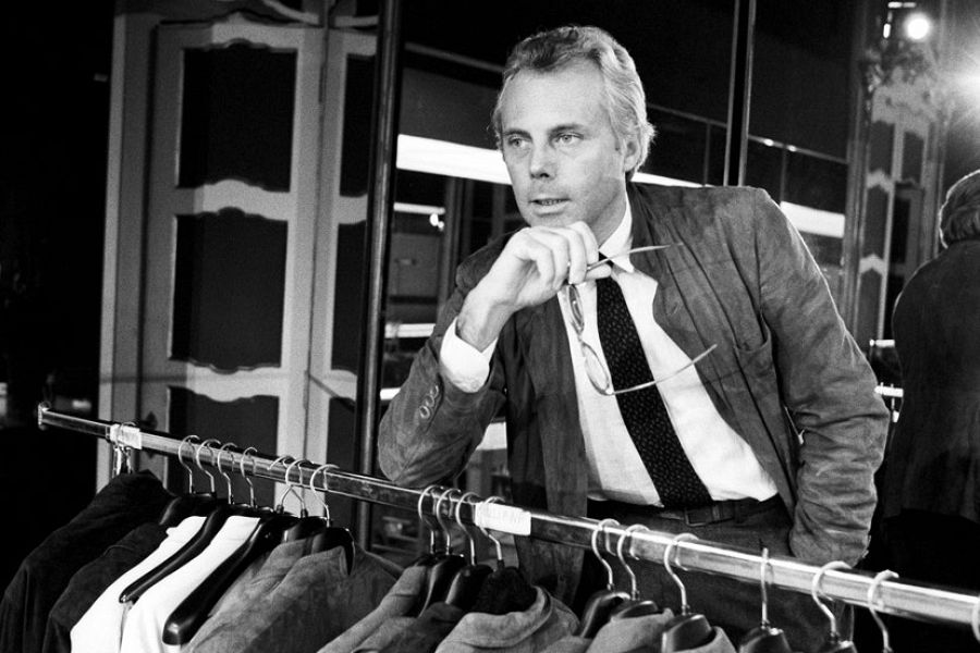 Giorgio Armani de joven