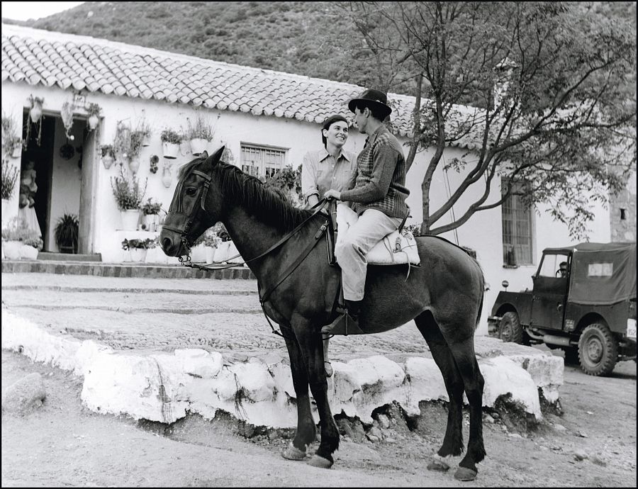 Lucía Bosé y Luis Miguel Dominguín