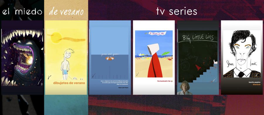 Dibujos de Ivan Labanda en Instagram