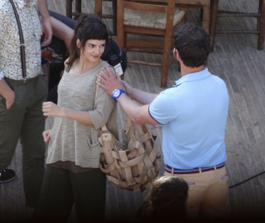 Clara Lago y Dani Rovira muy cariñosos y cómplices en el rodaje de 'Ocho apellidos catalanes