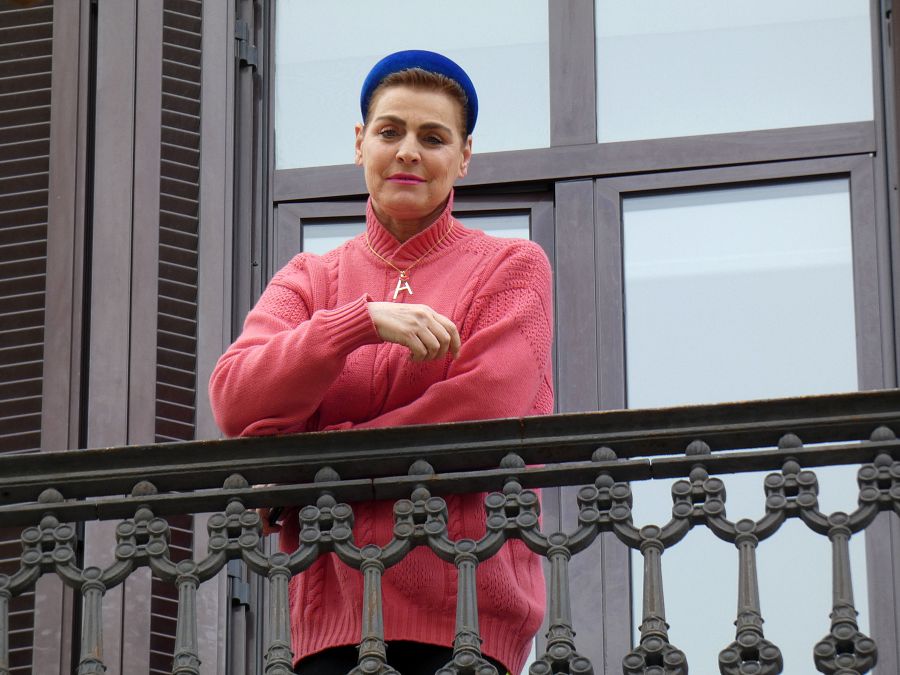 Antonia Dell'Atte recomienda quedarse en casa a los ciudadanos