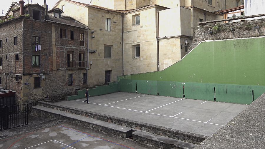 Frontón en San Sebastián