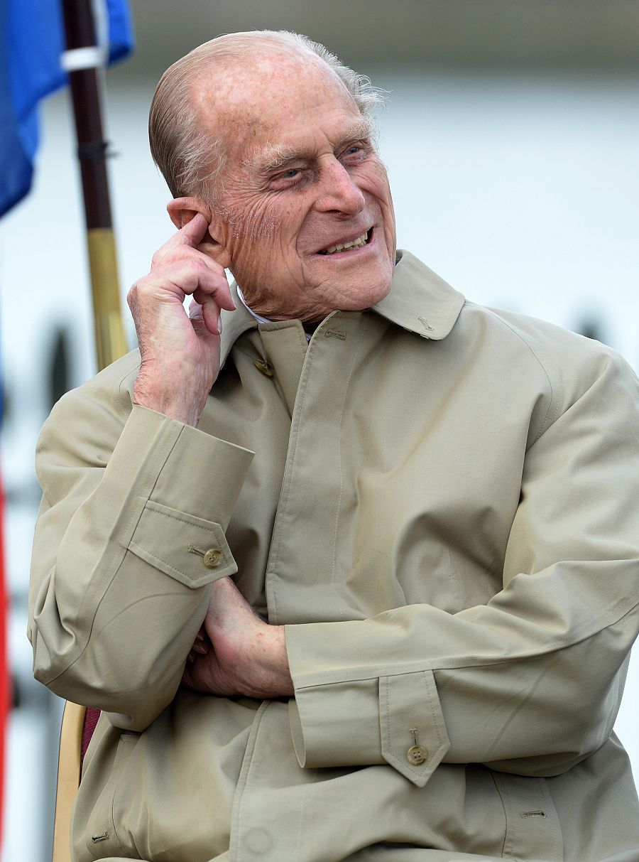 El duque de Edimburgo en Greenwich.