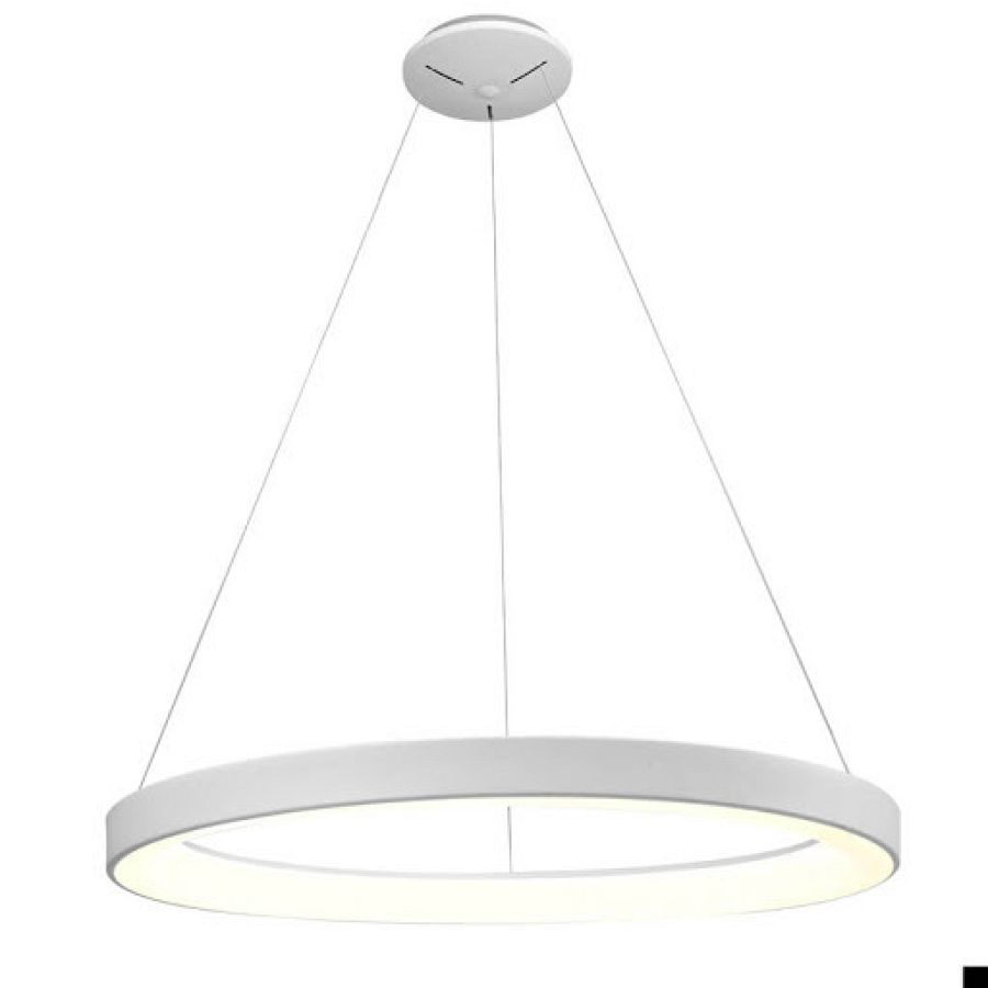 Lámpara circular, colgante de leds. Como la que se encuentra en el despacho de la Reina Letizia en Zarzuela