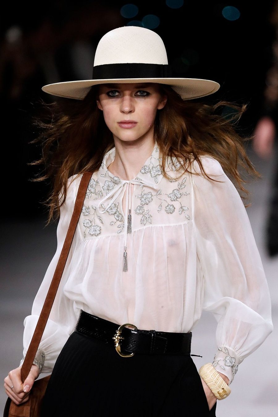 Blusa Blanca de Céline