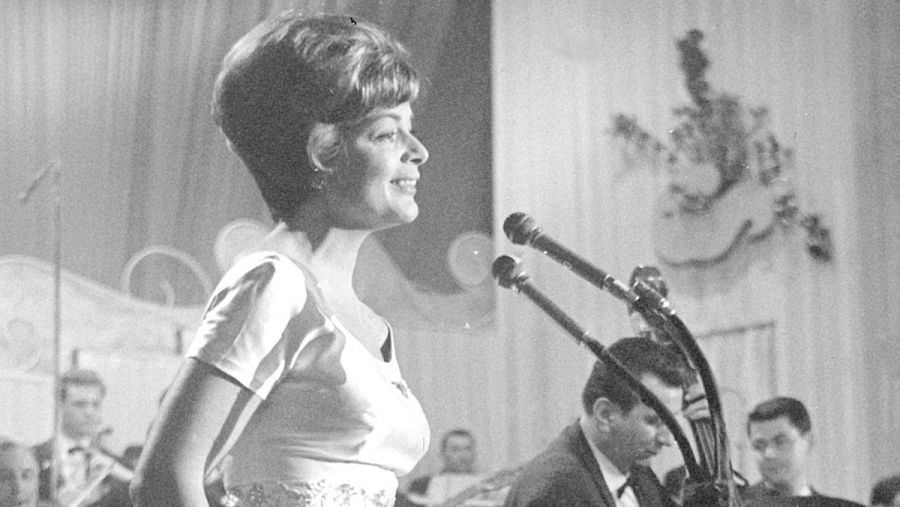 Lus Assia, primera ganadora de Eurovisión en 1956