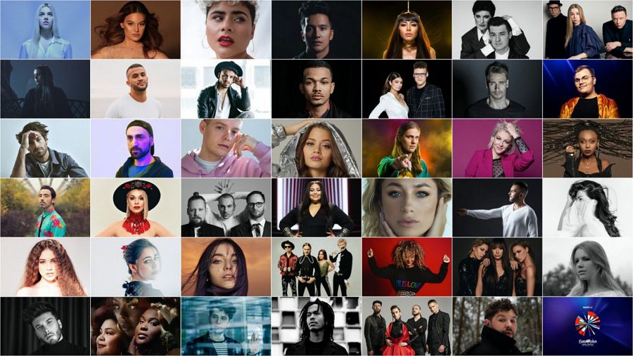 Los artistas de Eurovisión 2020