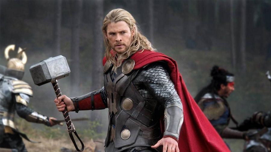 Thor, interpretado por Chris Hemsworth