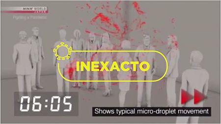 Las micropartículas de un estornudo pueden permanecer en el aire hasta 20 minutos