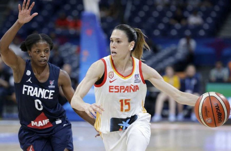 Final Europeo femenino de baloncesto. España- Francia