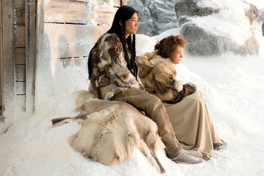 Rinko Kikuchi y Juliette Binoche