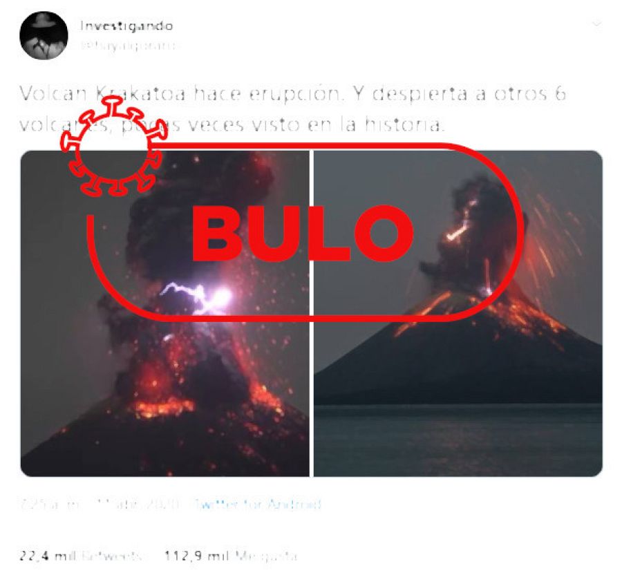 Se están usando imágenes antiguas haciendo creer que son actuales