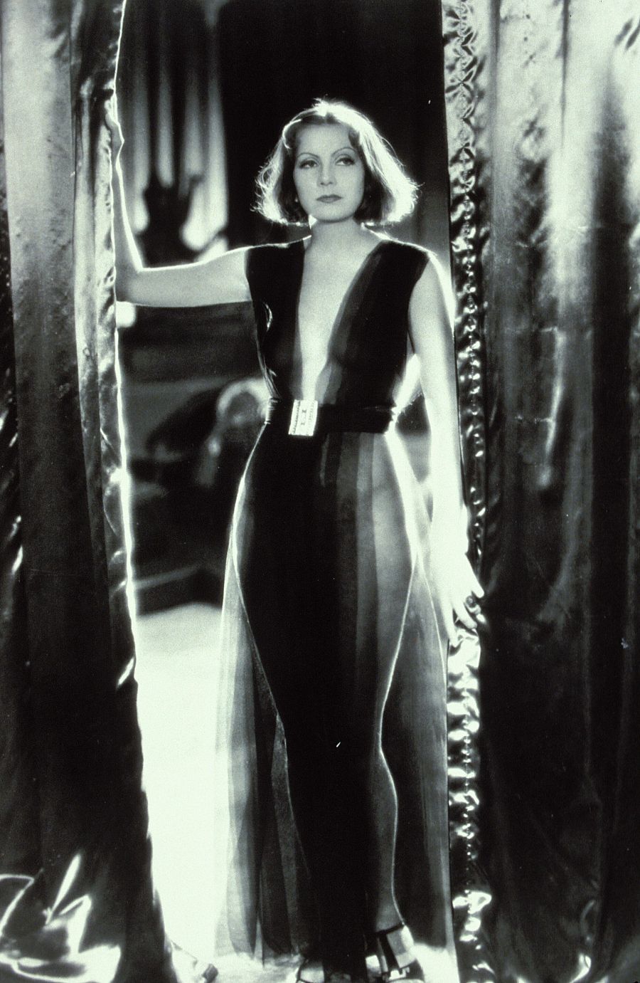 Greta Garbo como 'Mata Hari' en los estudios de la Metro Goldwyn Mayer