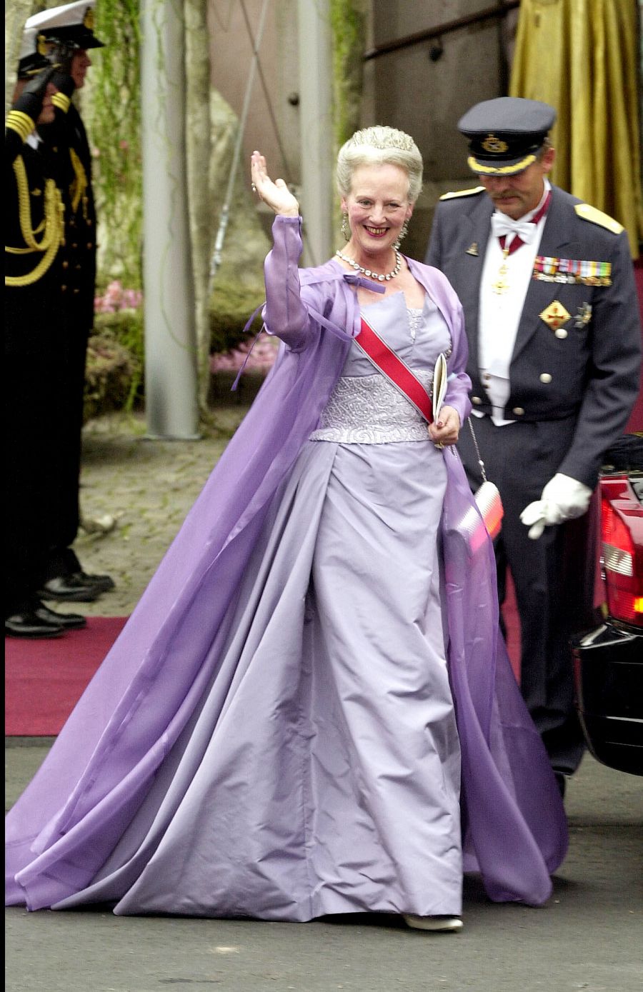 La reina Margarita  de Dinamarca