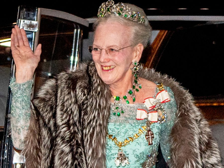 La reina Margarita de Dinamarca