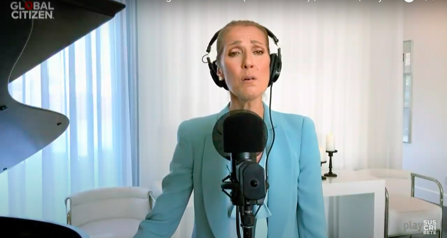 Céline Dion, broche del concierto benéfico de la OMS contra el coronavirus