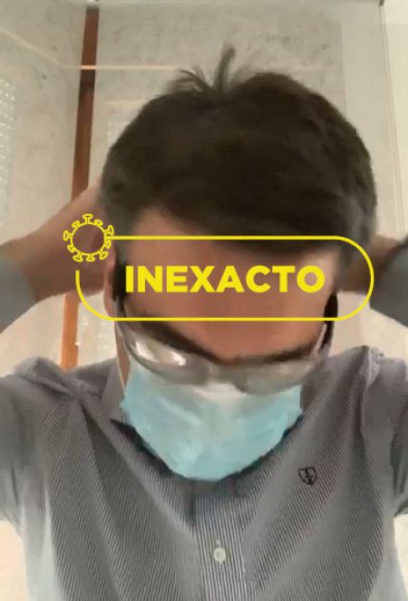 Fortar las gafas con jabón seco puede ser negativo para su cuidado