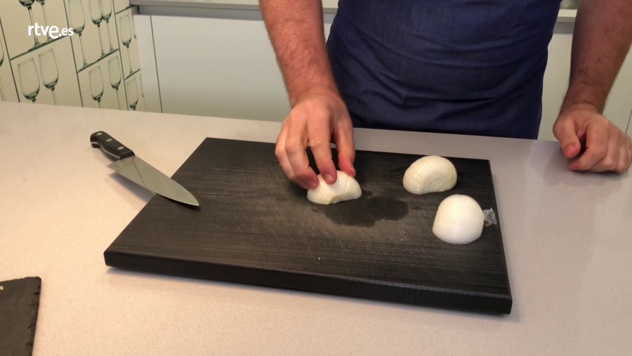 Cómo colocar los alimentos sobre la tabla