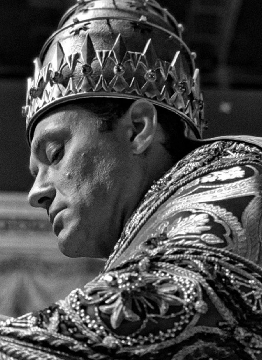 Jude Law en el rodaje de 'The New Pope', la serie de Paolo Sorrentino