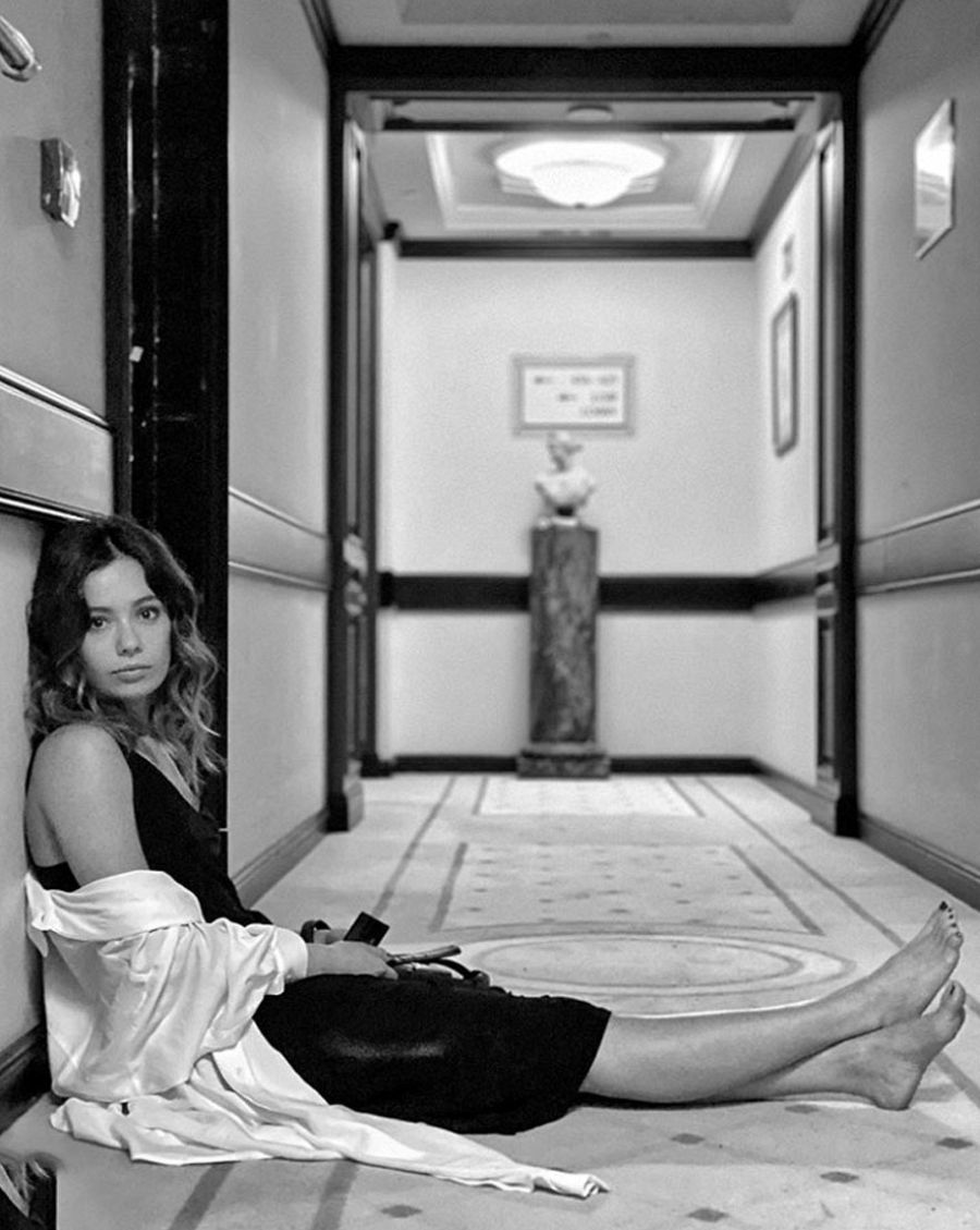 Anna Castillo en el set de 'Vamos Juan'