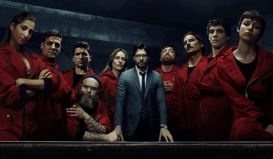 Cartel promocional de la tercera temporada de 'La Casa de Papel'